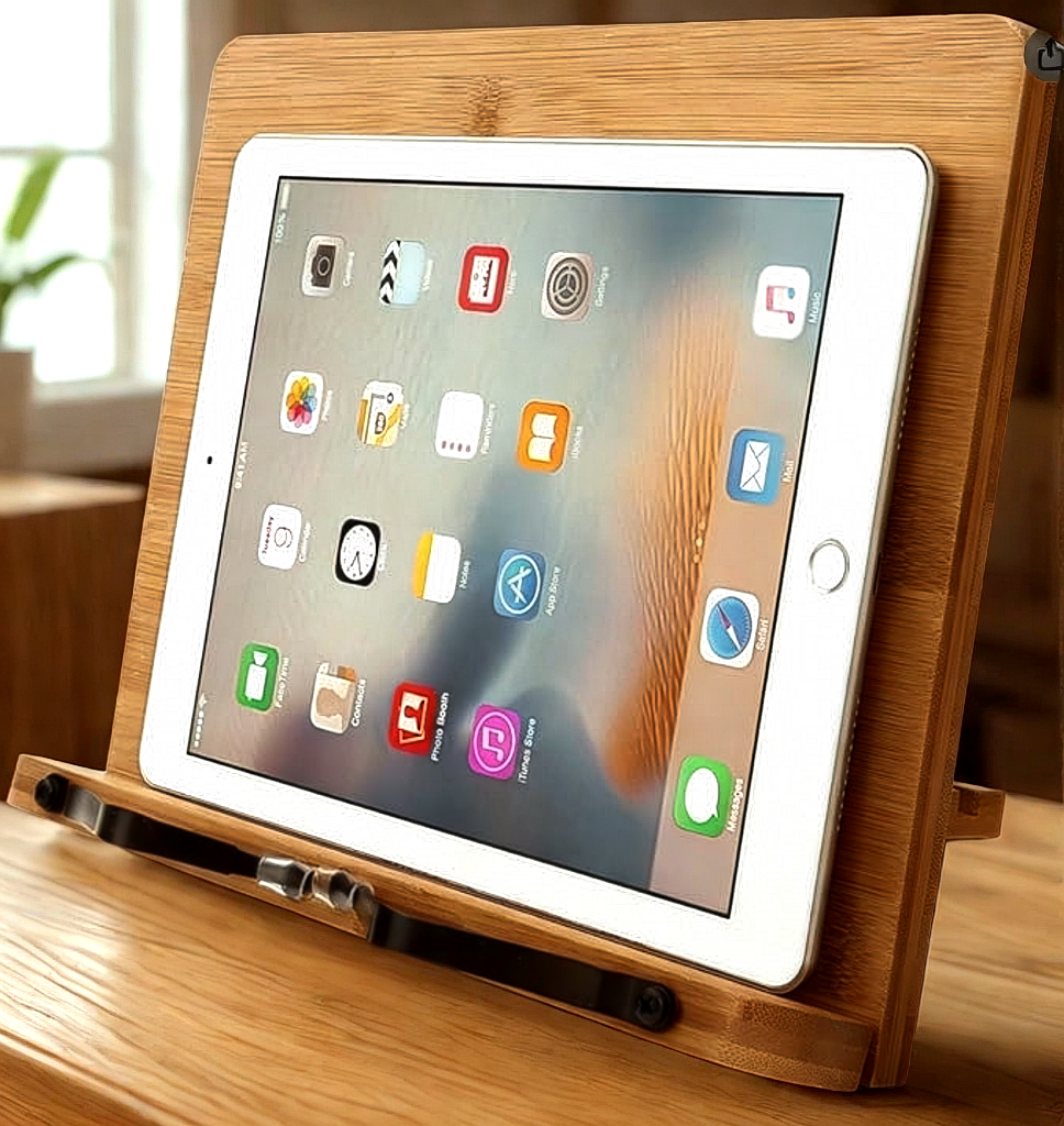 Yelvor Bamboo Reading & Book Stand